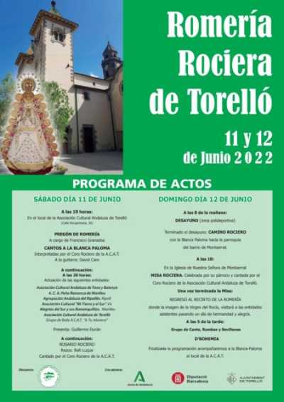 Agenda BALENYA ROMERIA ROCIERA DE TORELLÓ a Torelló