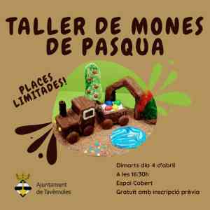 Agenda TAVERNOLES Taller de mones de xocolata a Tavèrnoles