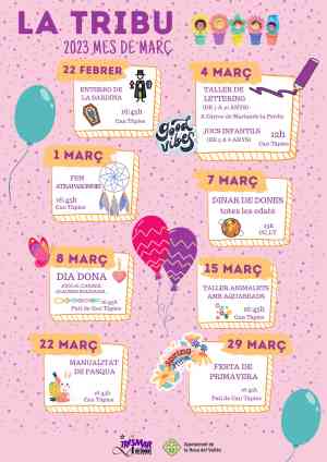 Agenda INFANTIL VALLES ORIENTAL Comença la primavera a la Roca del Vallès