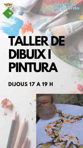 Agenda TALLERS VILANOVA DEL VALLES Taller de dibuix sobre roba i taller de dibuix i pintura a Vilanova del Vallès