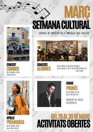 Agenda CONCERT VALLES ORIENTAL Concert de combos d´adults a Ametlla del Vallès