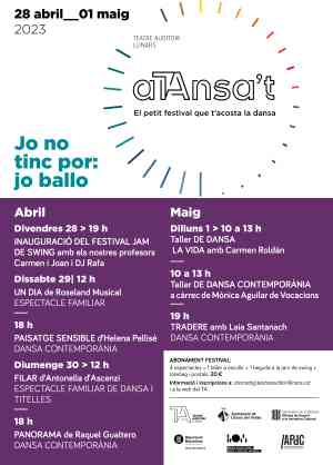 Agenda TEATRE LLINARS DEL VALLES aTAnsa´t - Taller de Dansa la Vida amb Carmen Roldán a Sant Feliu Sasserra