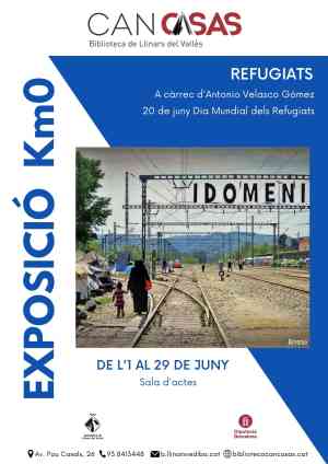 Agenda EXPOSICIONS VALLES ORIENTAL Exposició Km0 - Refugiats a Sant Feliu Sasserra