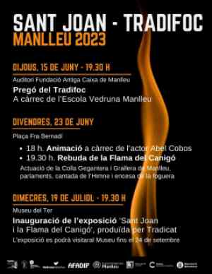 Agenda MANLLEU Exposició: ´ Sant Joan i la Flama del Canigó´ a Manlleu