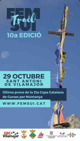 Agenda  VALLES ORIENTAL 10a edició Trail FemSui a Sant Antoni de Vilamajor