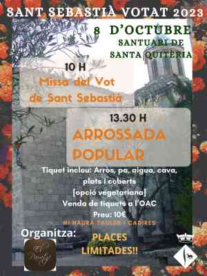 Agenda  Festa de Sant Sebastià Votat! a Vilanova del Vallès