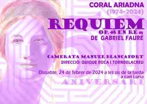 Agenda  VALLES ORIENTAL Concert: Rèquiem a La Garriga