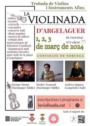 Agenda  GARROTXA La Violinada d´Argelaguer a Argelaguer