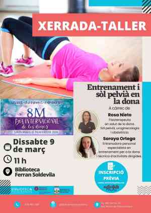 Agenda XERRADA Xerrada-Taller: Entrenament i sòl pelvià en la dona a Santa Maria de Palautordera