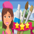 juego gratis Pintora de cuadros