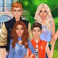 free game Superstar family dress up game
